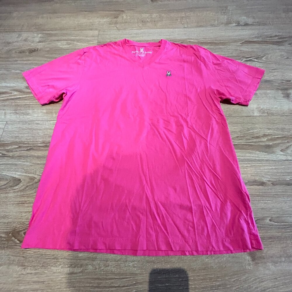 Psycho Bunny Pink T Shirt